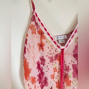 Early 2000s Floral Slip Dress/Top